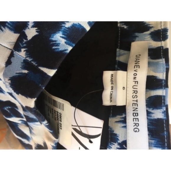 NEW DVF Diane von Furstenberg Gemma Skirt Cheetah - Picture 6 of 6